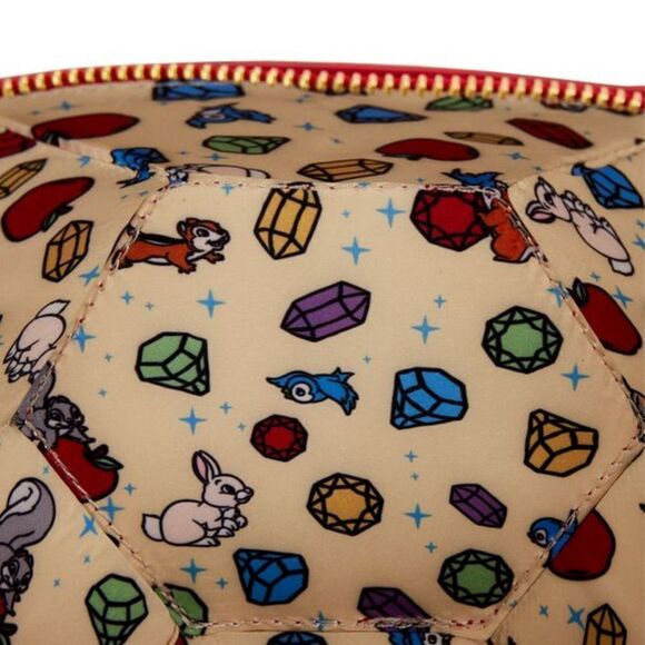 Loungefly Snow White Seven Dwarfs Gem Crossbody Stitch Shoppe NWT - Picture 5 of 6